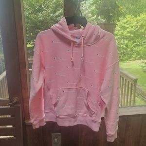 Pink Champion hoodie